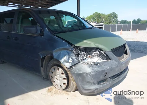 2006 Honda Odyssey Lx z USA, uszkodzony, nr VIN 5FNRL38256B020082